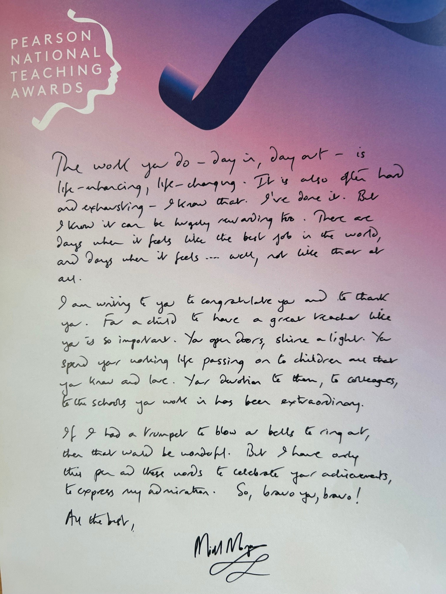 RK Letter MM